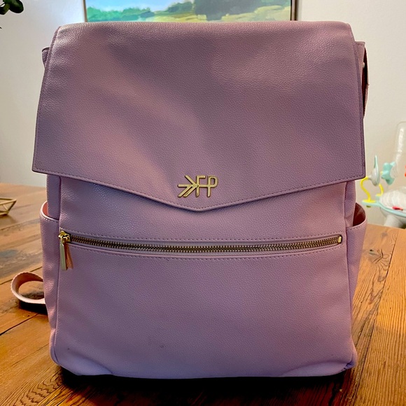 Freshly Picked Accessories Freshly Picked Classic Mauve Backpack Diaper Bag Poshmark